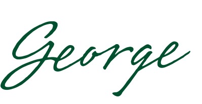 Джордж имя. Имя Джордж трафарет. George logo.