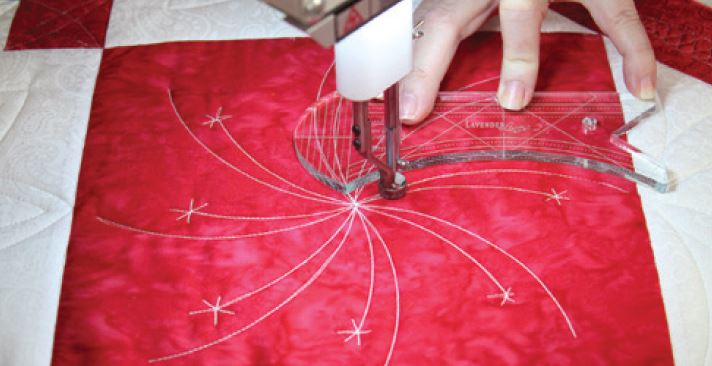 Scallop and Arc Machine Quilting Templates - APQS