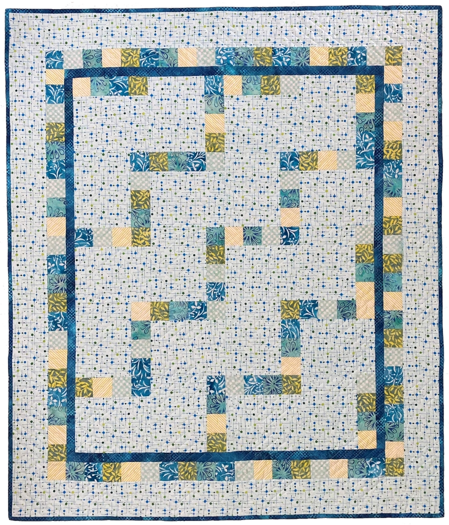 Free quilt pattern: Happy Trails - APQS