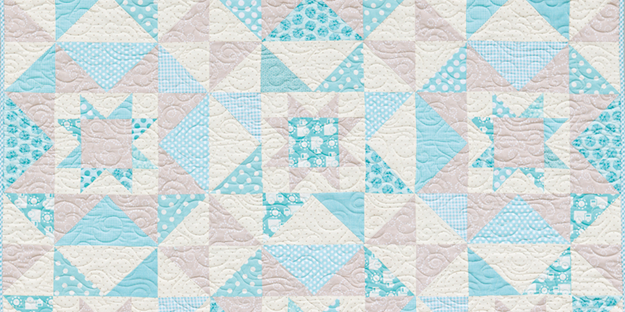 Free quilt pattern: Stardust Baby - APQS