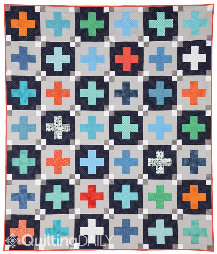 Free pattern: Tweens - full view of the Tween quilt pattern
