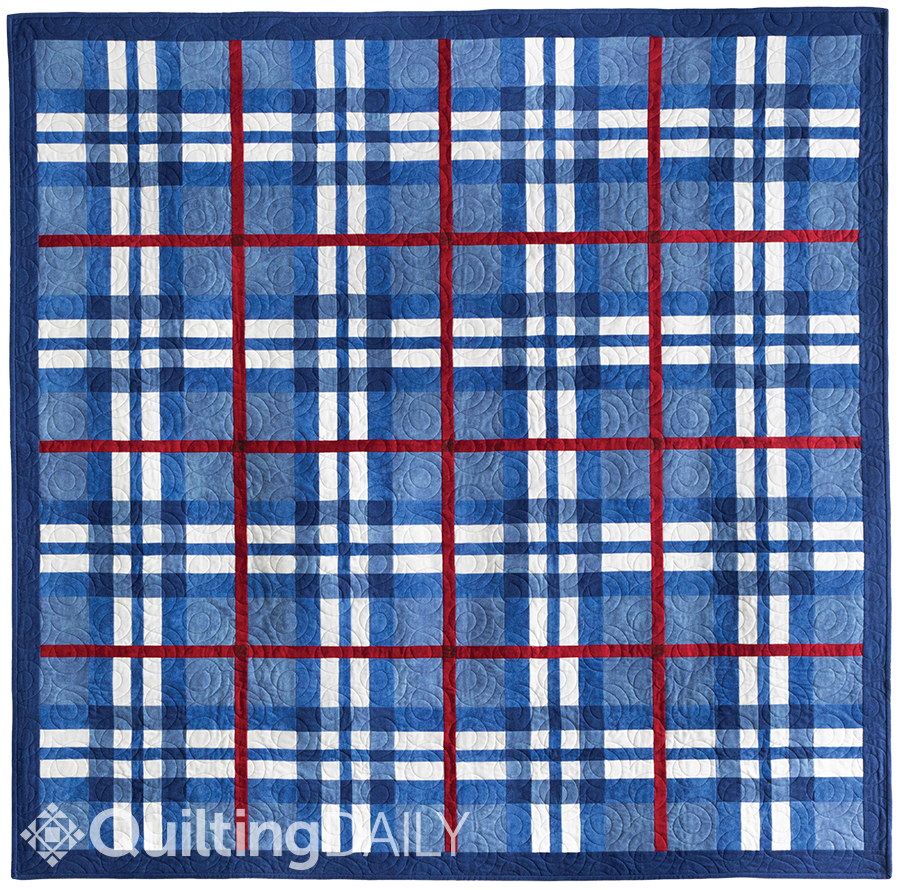 Free pattern: Perfectly Plaid - full view of the Perfectly Plaid pattern